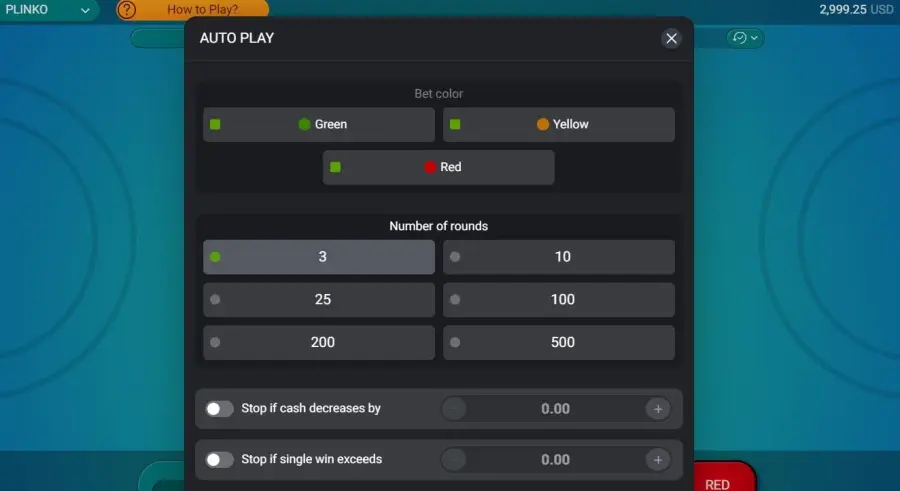 Plinko free demo
